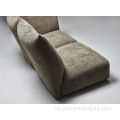 EDRA Sektionalsofa Chenille Stoffsofa